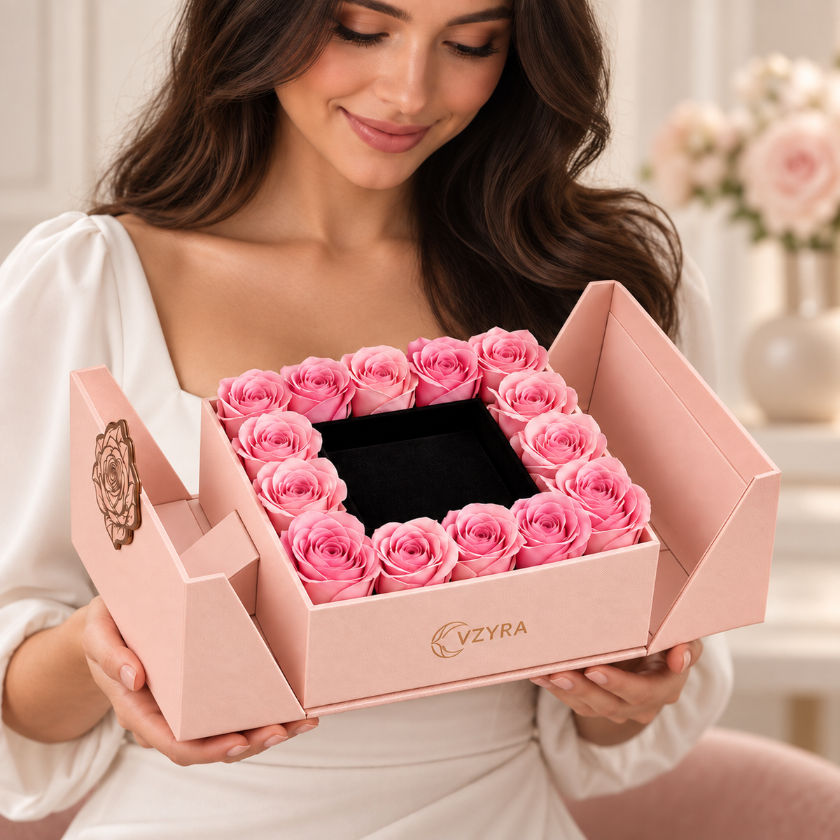 Luxury Rose Gift Box