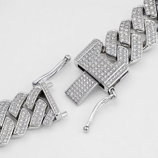 Men’s Pavé Cuban Link Bracelet