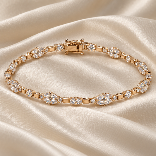 Marquise Sparkle Bracelet