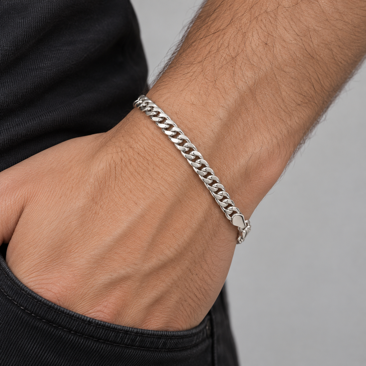 Men Link Bracelet