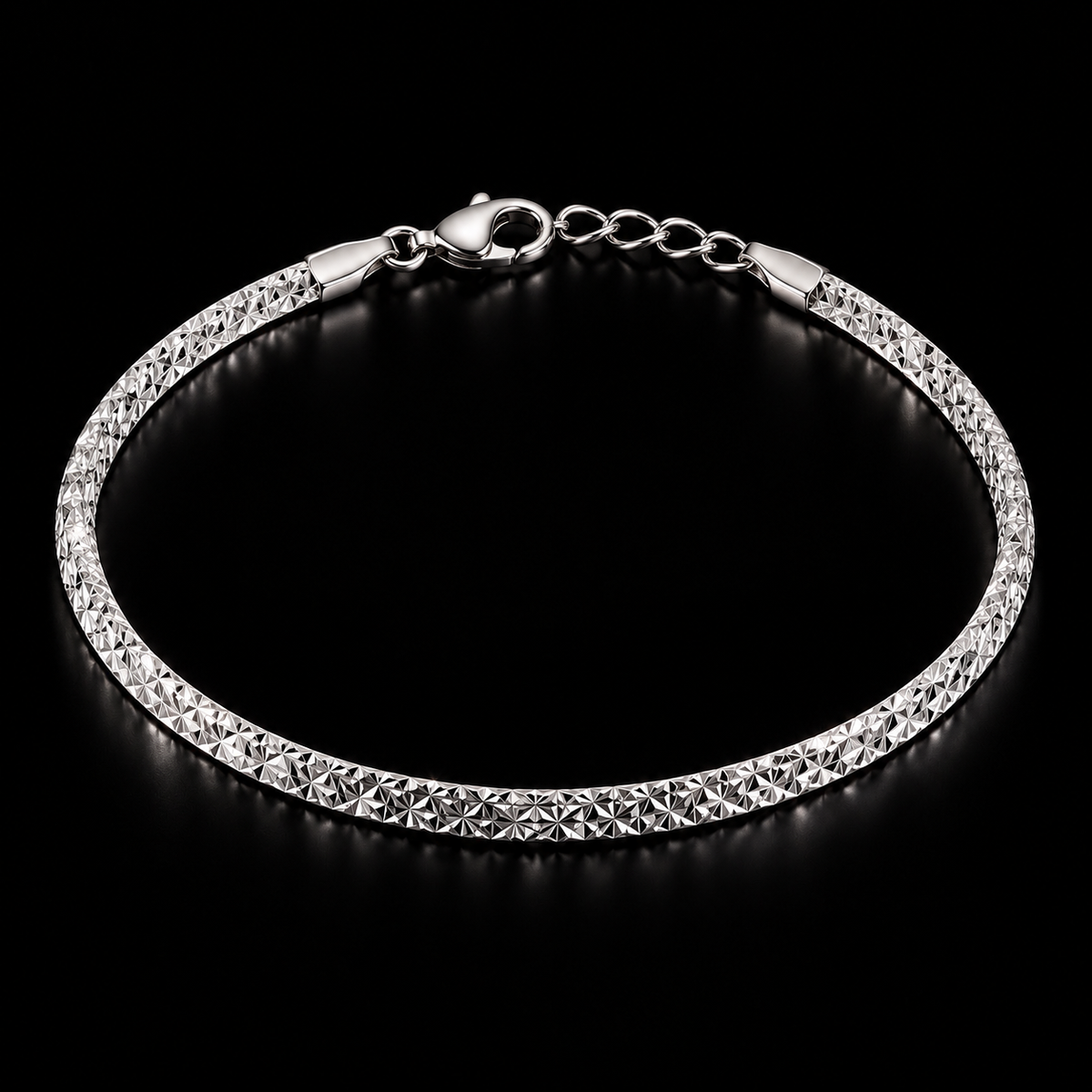 Men’s Silver Snake Bracelet