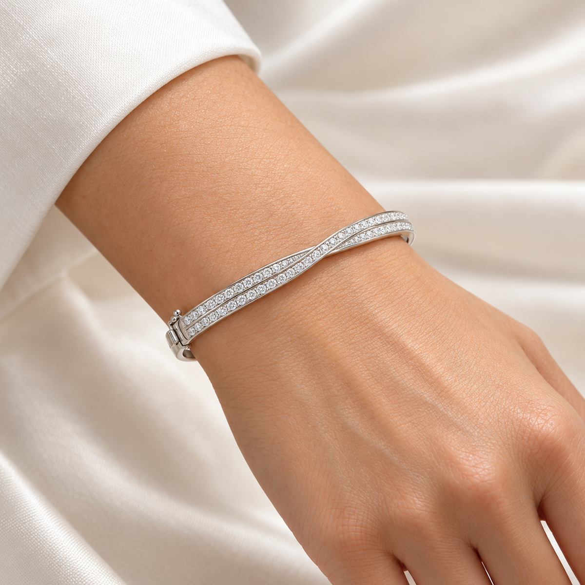 Radiant Crossover Bangle