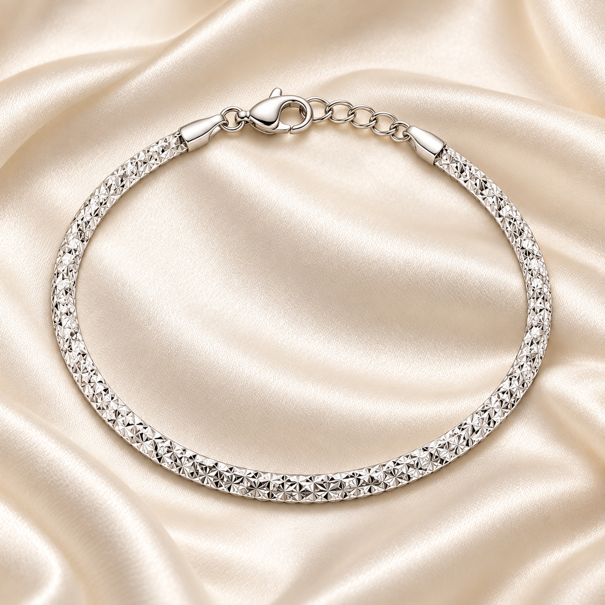 Men’s Silver Snake Bracelet