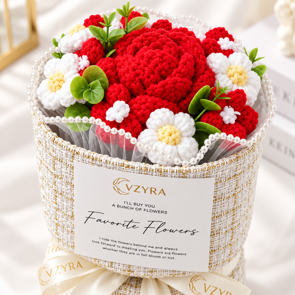 Crochet Flower Bouquet