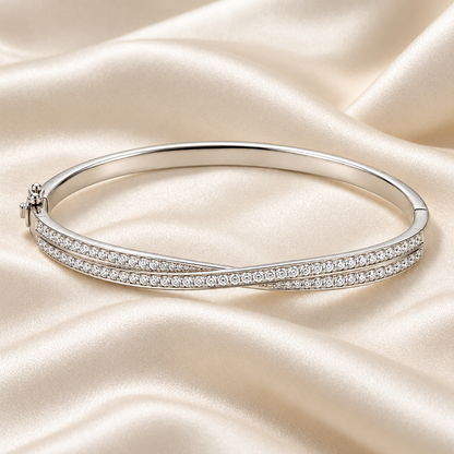 Radiant Crossover Bangle