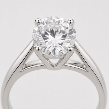 Classic Round Solitaire Ring