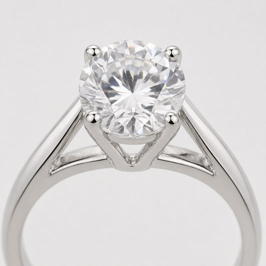 Classic Round Solitaire Ring