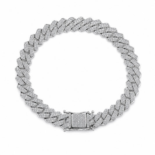 Men’s Pavé Cuban Link Bracelet