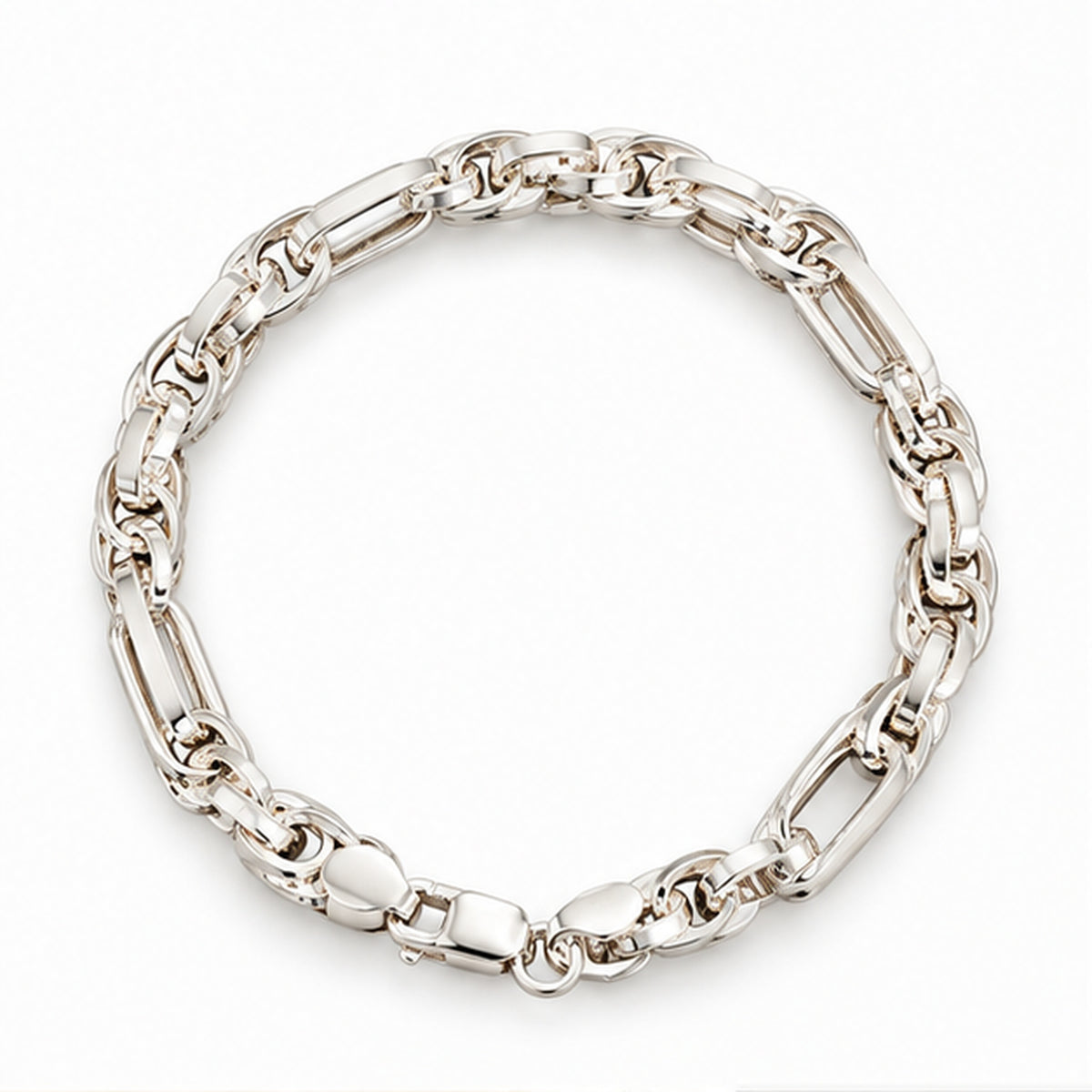 Men’s Silver Argent Forge Link Bracelet