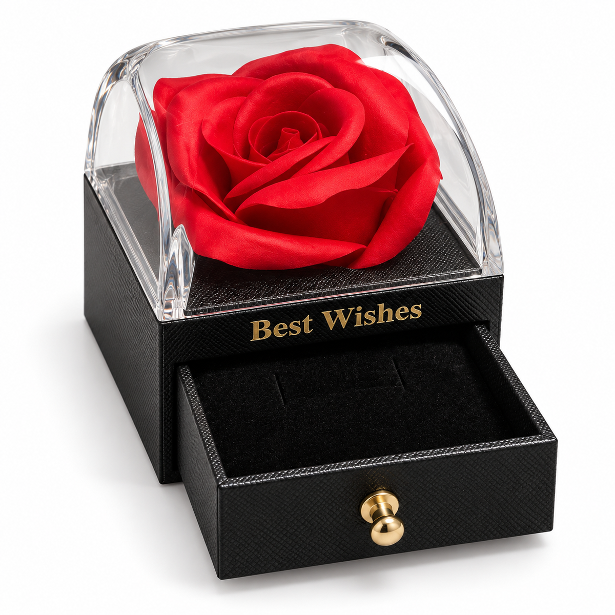 Black Rose Jewellery Gift Box