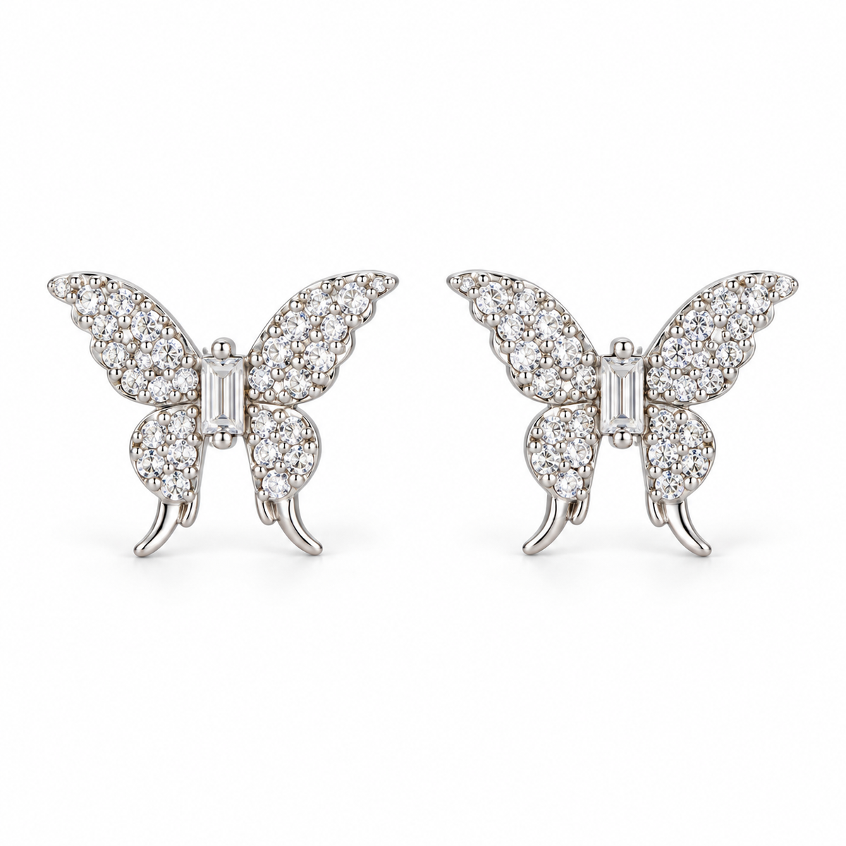 Flutter Butterfly Stud Earrings
