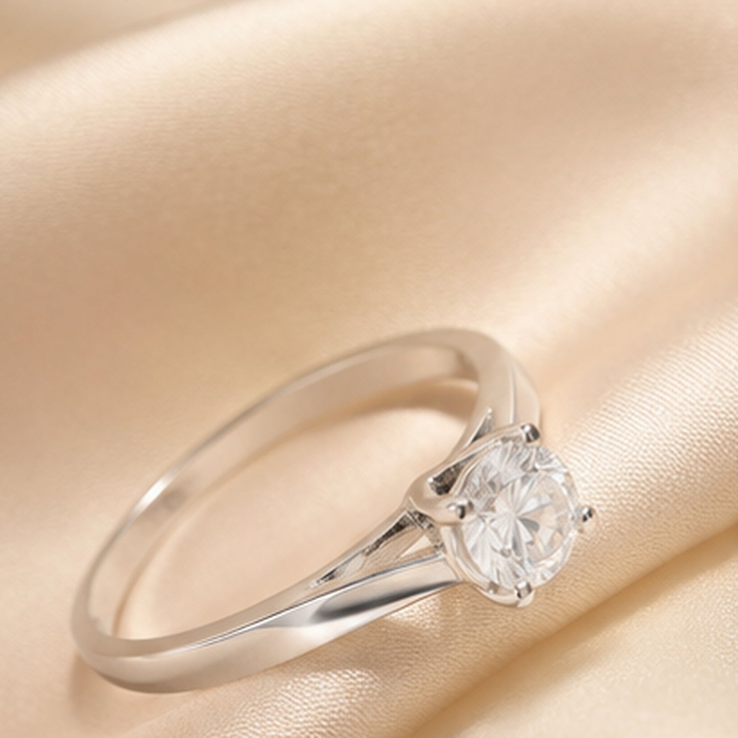 Classic Round Solitaire Ring