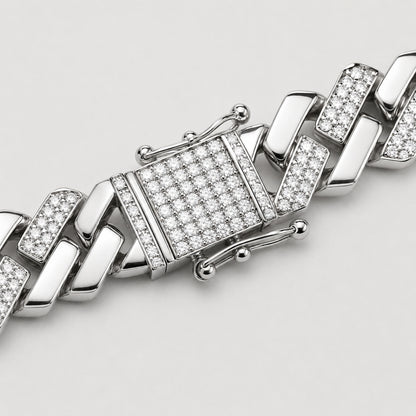 925 Sterling Silver Men’s Cuban Chain