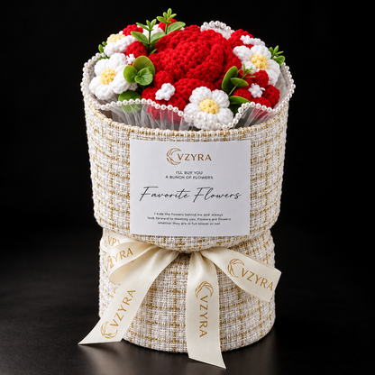 Crochet Flower Bouquet