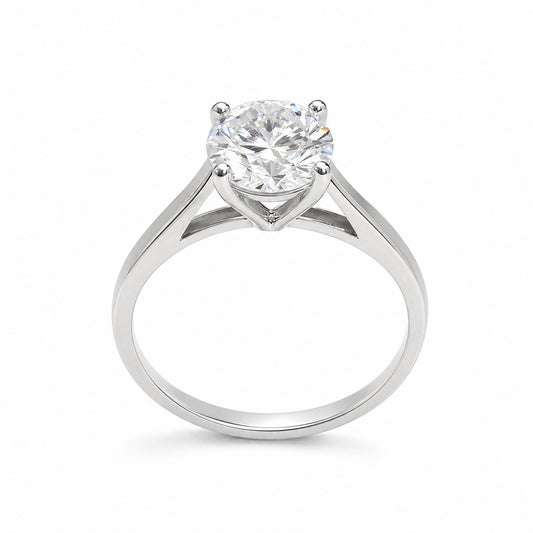 Classic Round Solitaire Ring