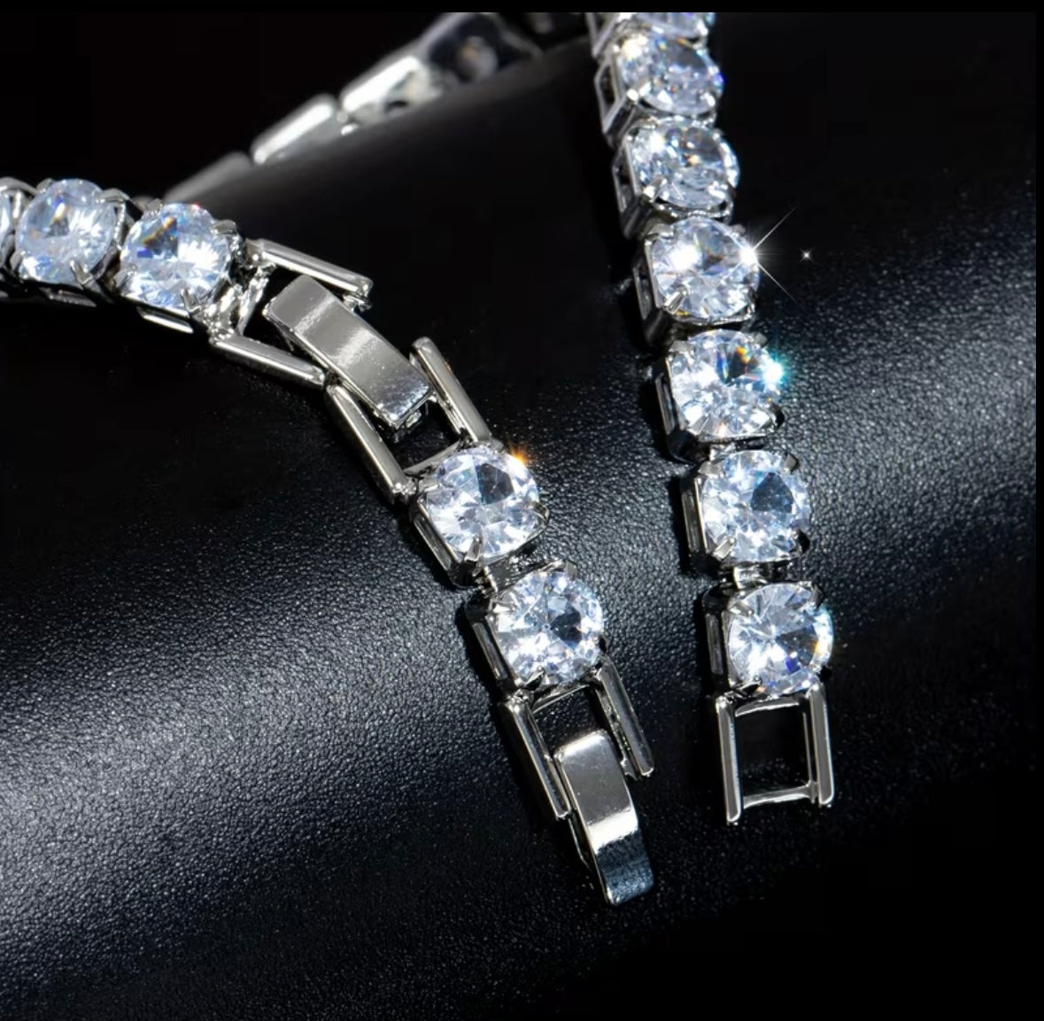 Cubic Zirconiaia Tennis bracelet