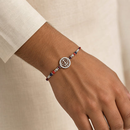 Silver Khanda Rakhi