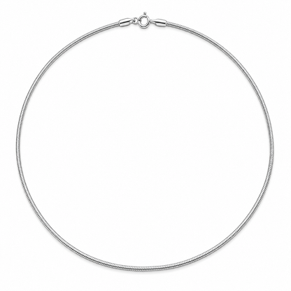 Silver Men’s Snake Chain