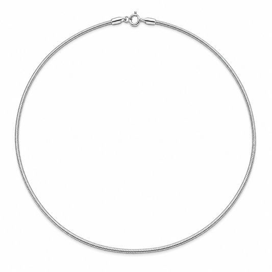 Silver Men’s Snake Chain