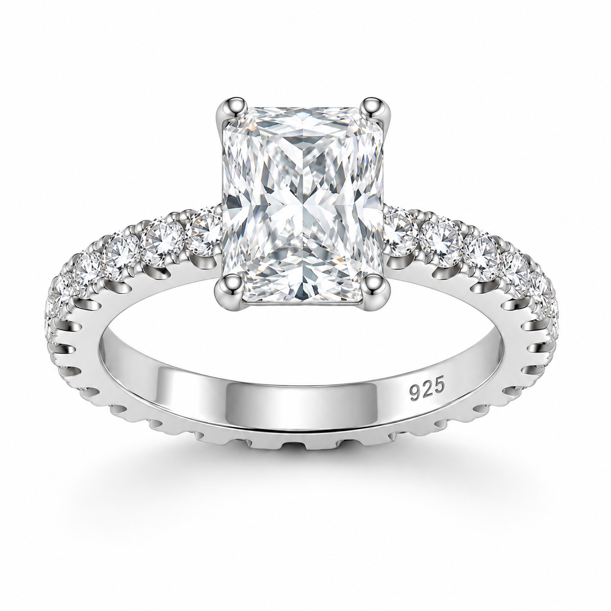 Radiant Cut Solitaire Ring