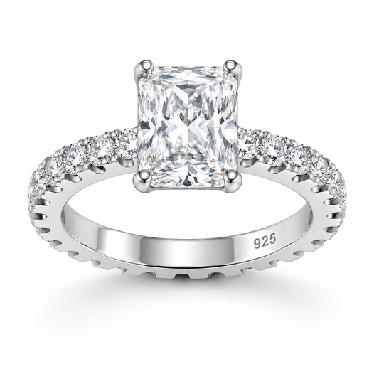 Radiant Cut Solitaire Ring