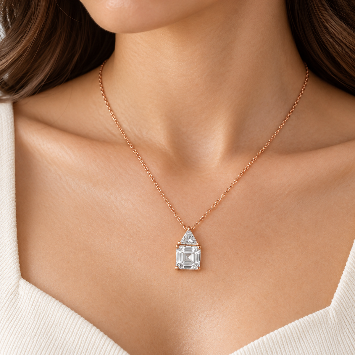Aurora Geometric Necklace