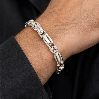 Men’s Silver Argent Forge Link Bracelet