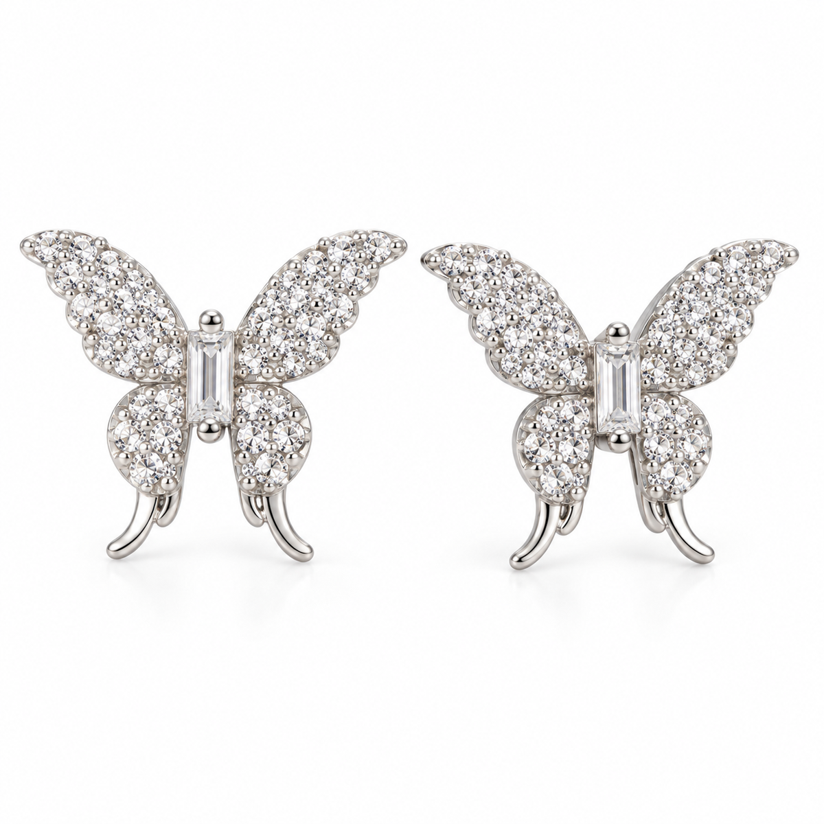 Flutter Butterfly Stud Earrings