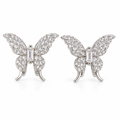 Flutter Butterfly Stud Earrings