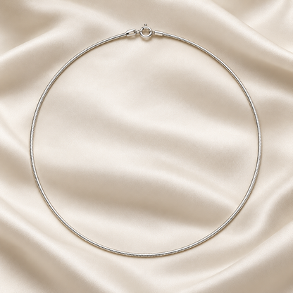 Silver Men’s Snake Chain