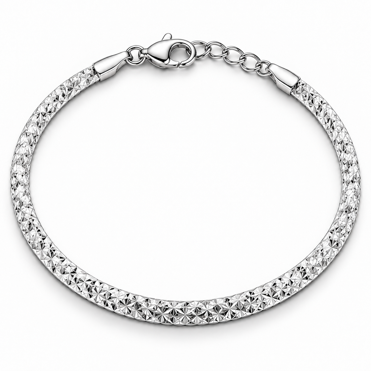 Men’s Silver Snake Bracelet