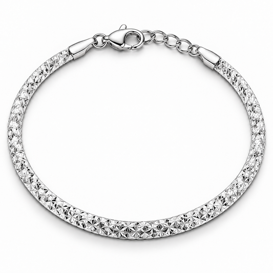 Men’s Silver Snake Bracelet