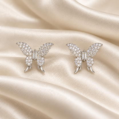Flutter Butterfly Stud Earrings