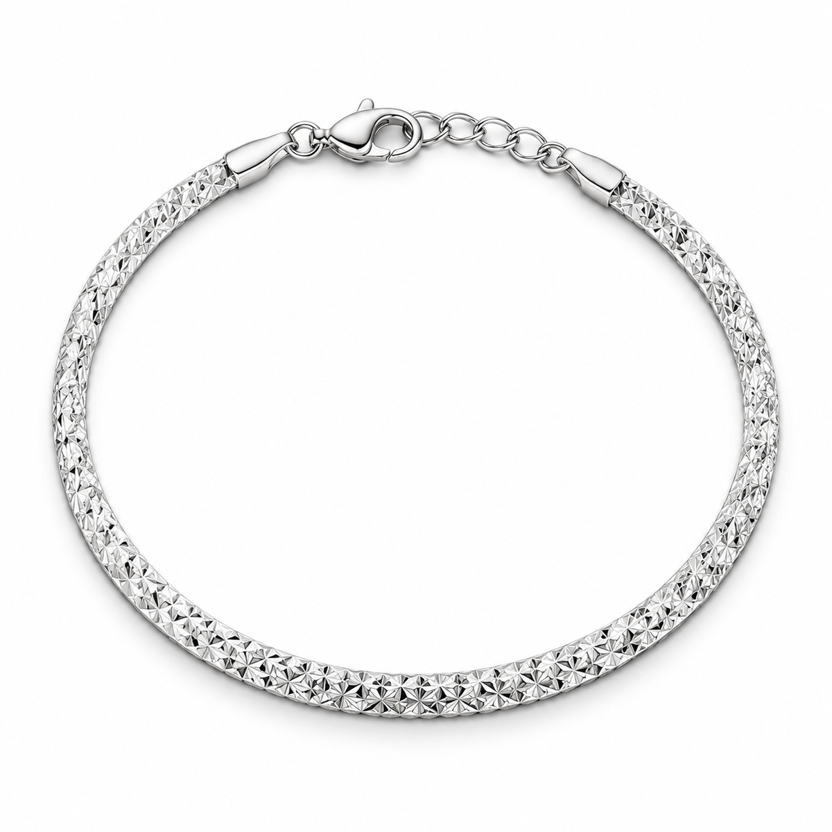 Men’s Silver Snake Bracelet