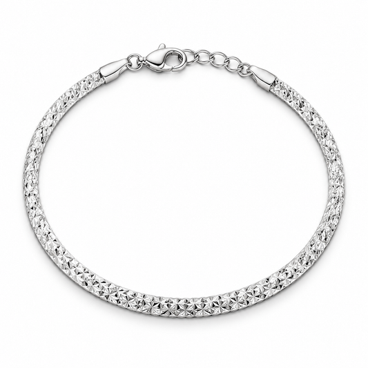 Men’s Silver Snake Bracelet