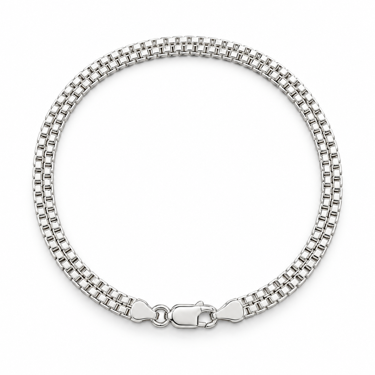 Men’s Silver Cavryn Signature Link Bracelet
