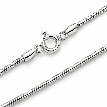 Silver Men’s Snake Chain