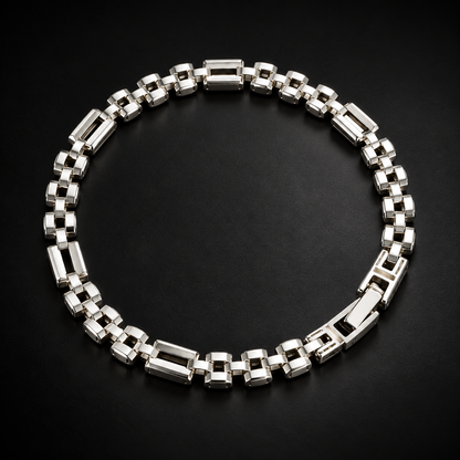 The Legacy  Silver Bracelet