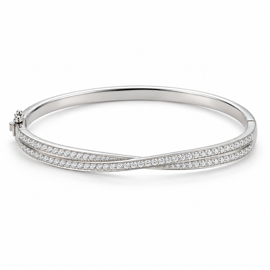 Radiant Crossover Bangle