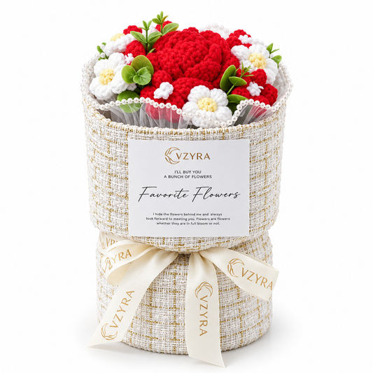 Crochet Flower Bouquet