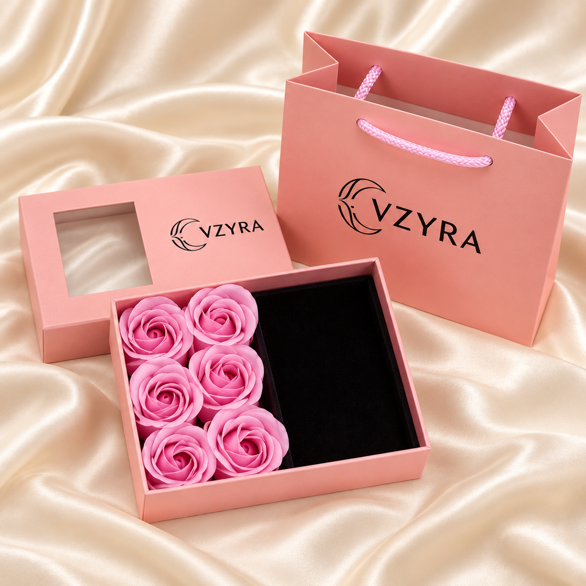 Blush Rose Jewellery Gift Box