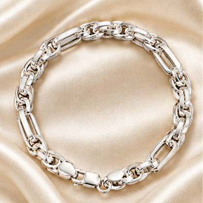 Men’s Silver Argent Forge Link Bracelet