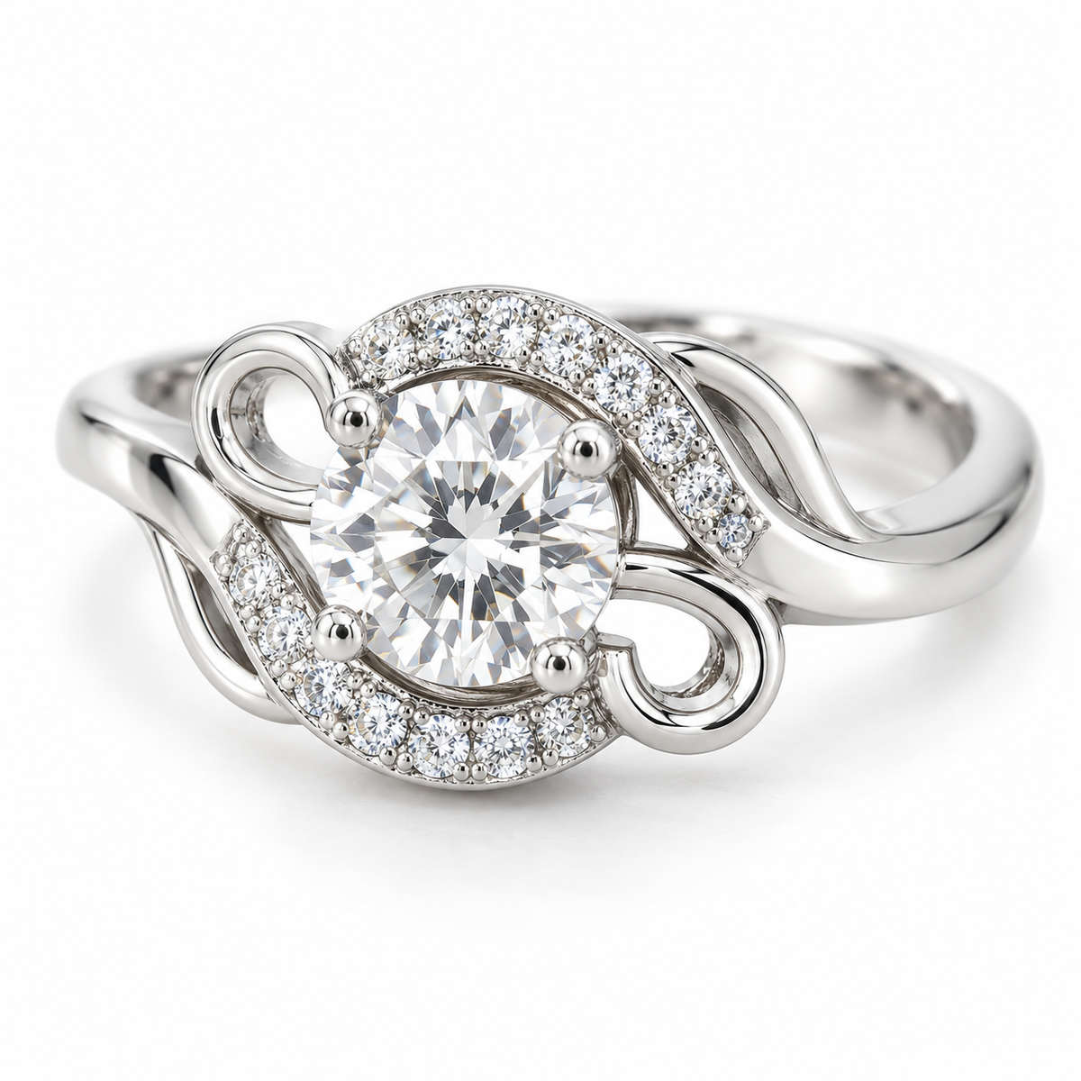 Celeste Swirl Ring