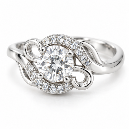 Celeste Swirl Ring