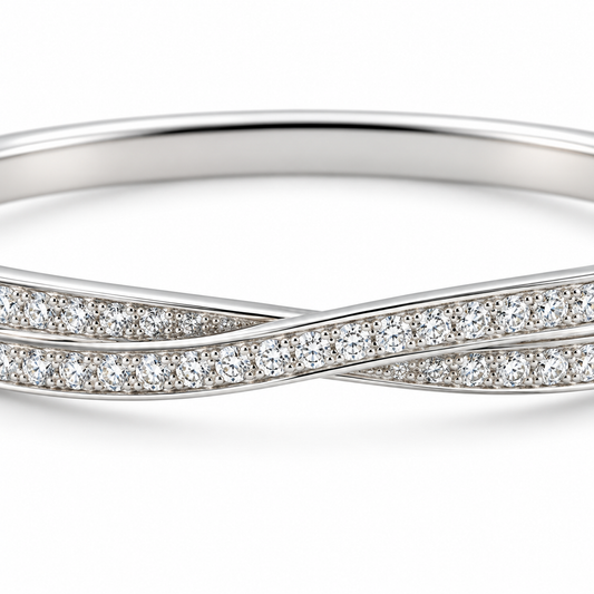 Radiant Crossover Bangle