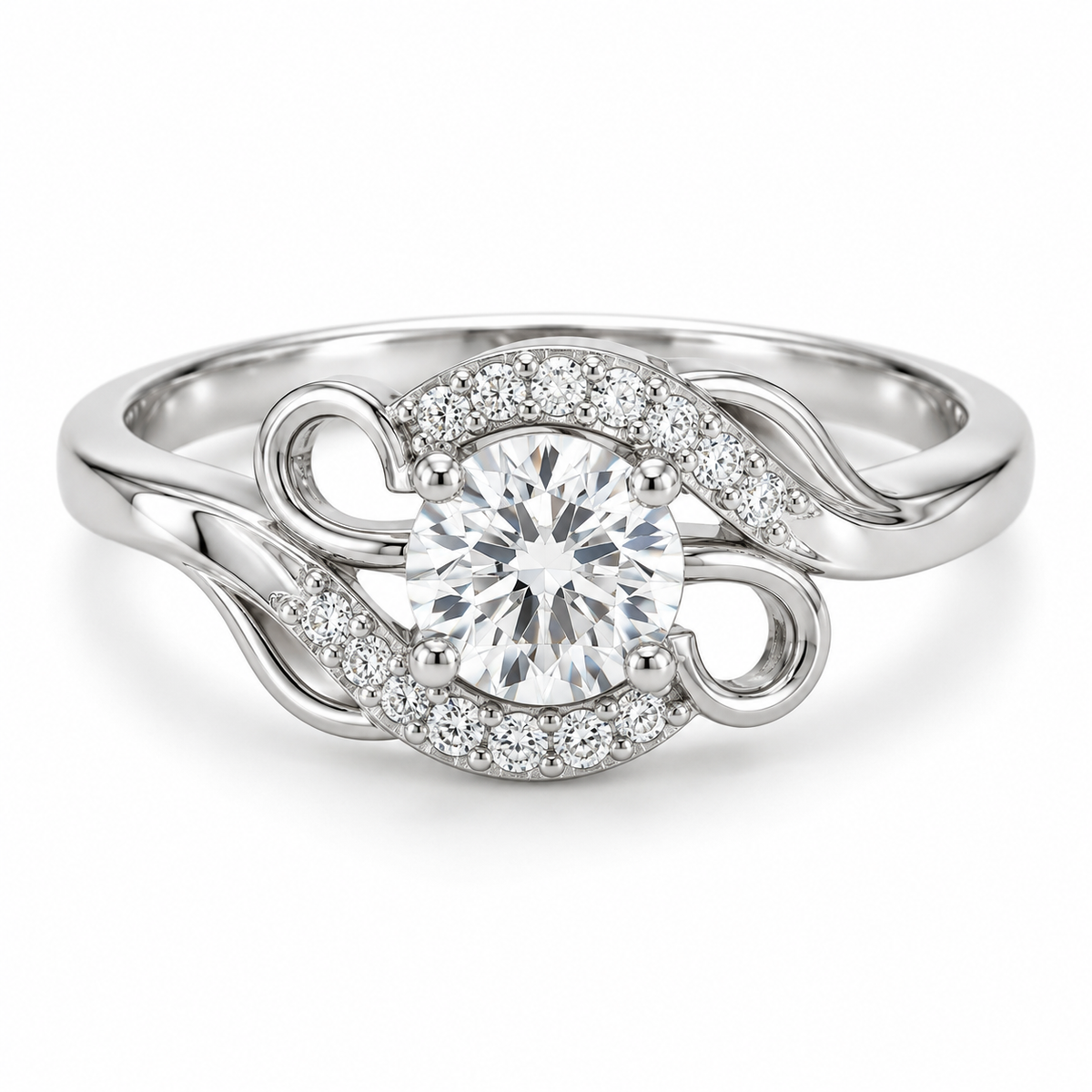 Celeste Swirl Ring
