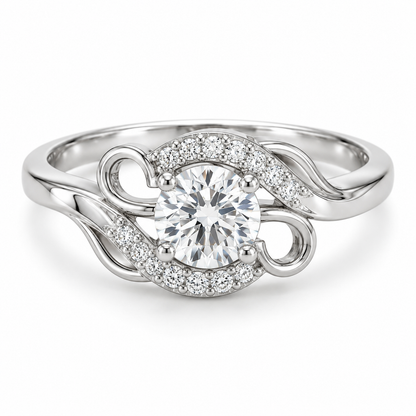 Celeste Swirl Ring