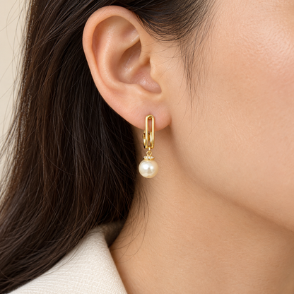 Pearl Drop Earrings