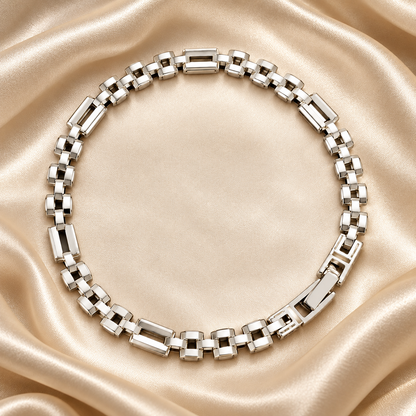 The Legacy  Silver Bracelet