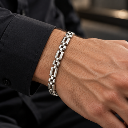 The Legacy  Silver Bracelet